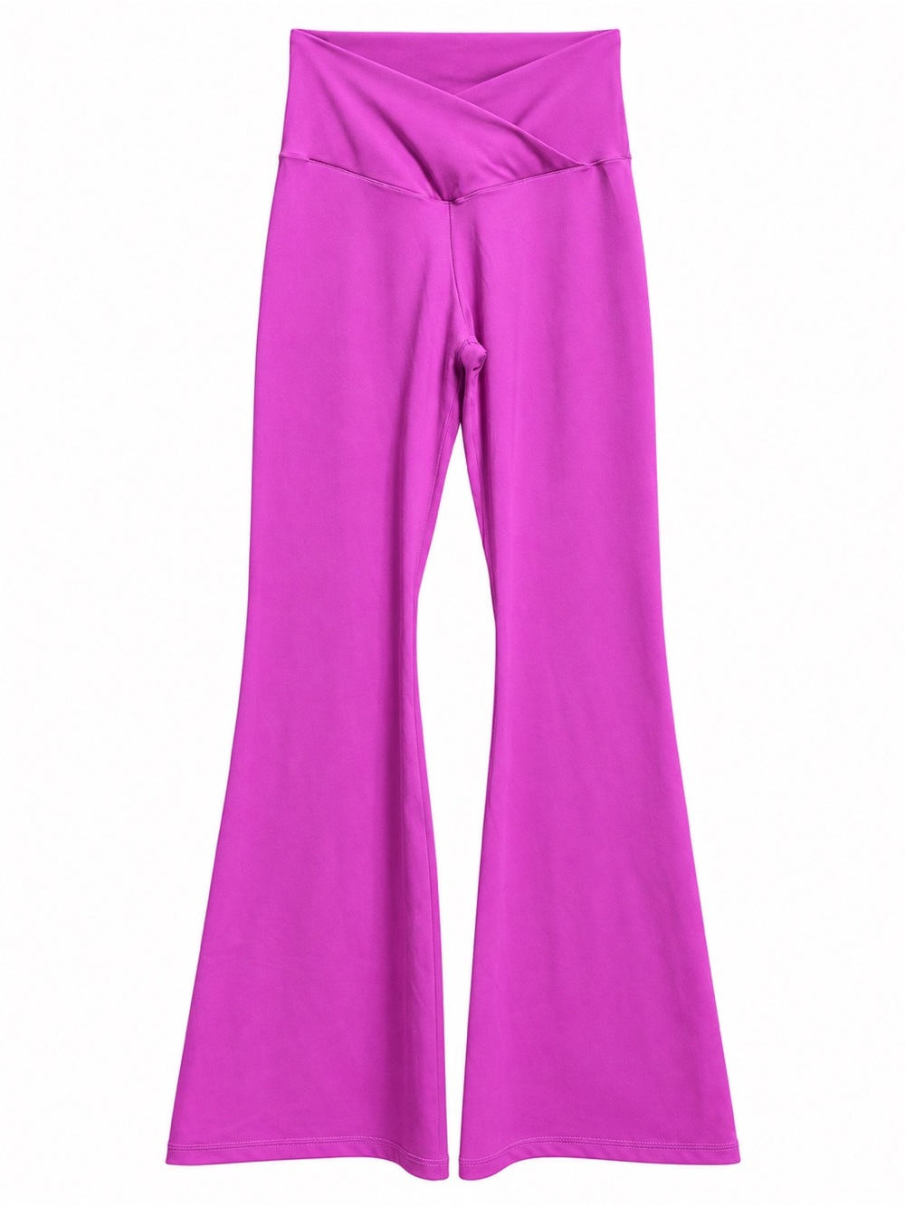 Happily Grey Pink Purple High Rise Flare Yoga Pants